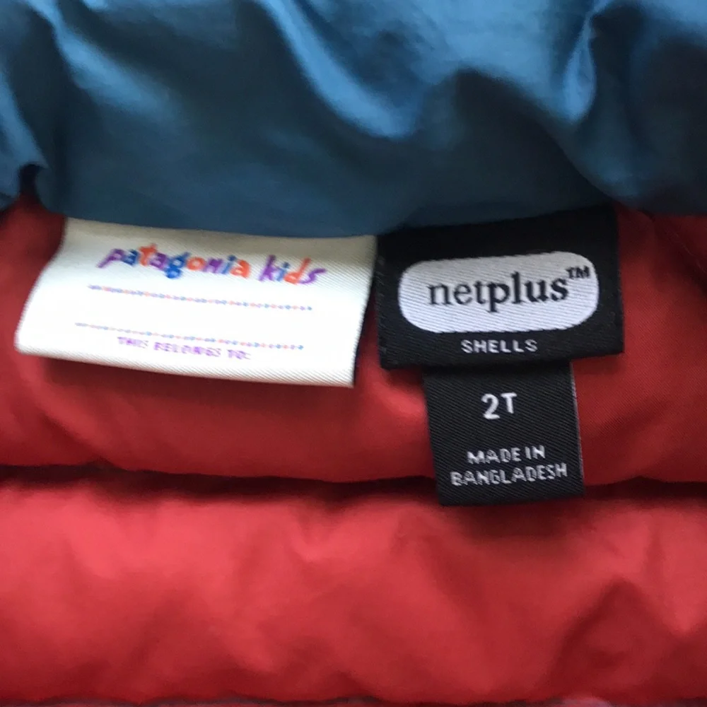 Patagonia Puffer Jacket (size 2T)